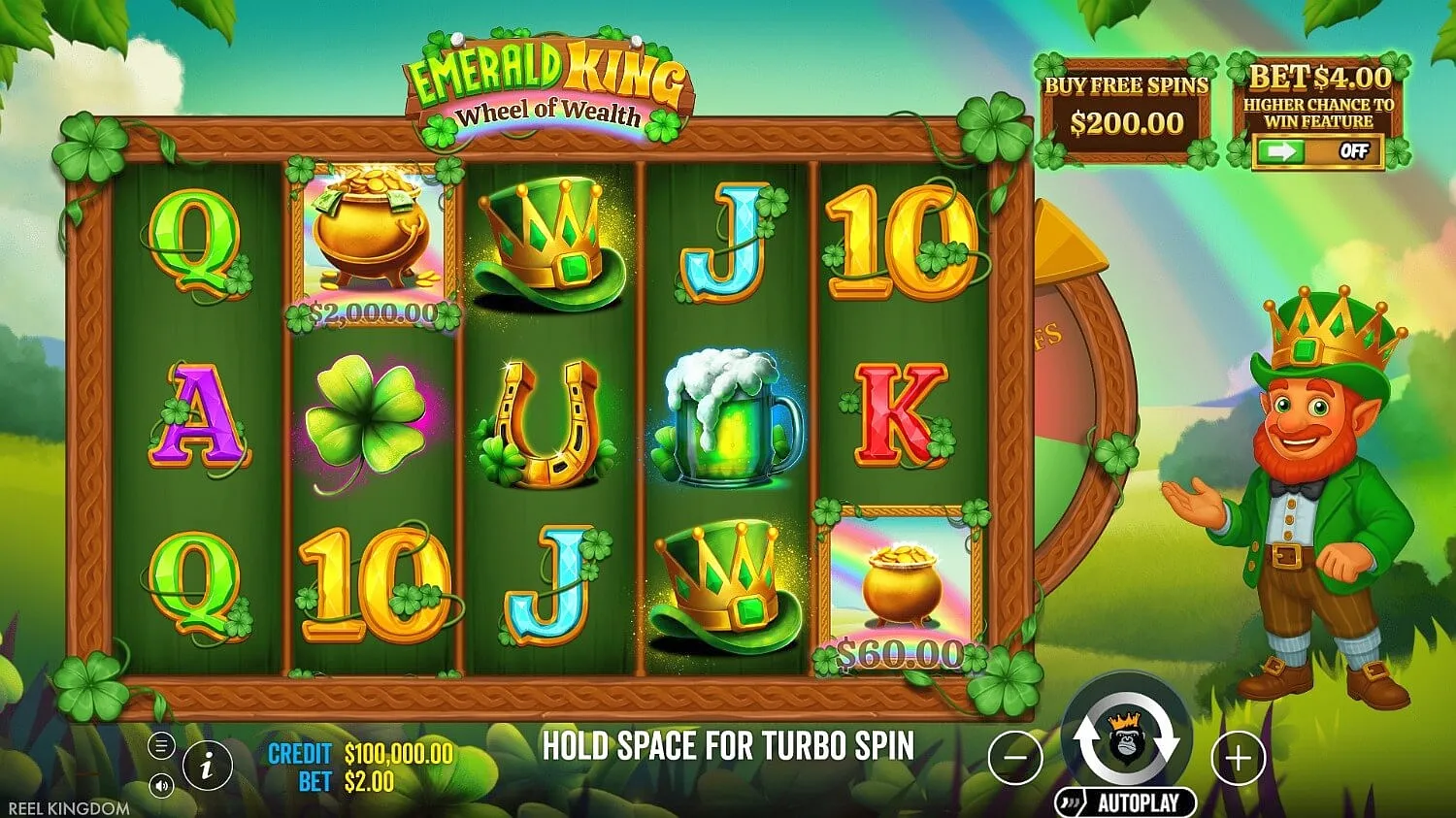 Emerald King - Wheel of Wealth